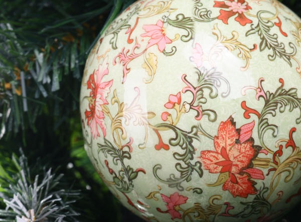 Ялинкова іграшка у формі кулі 8 см APF478580 