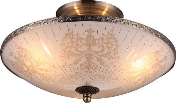 Світильник Altalusse 3x40 Вт E27 антична бронза INL-9258C-03 Antique 