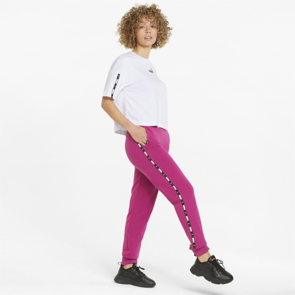Футболка Puma Power Tape Cropped Tee 84711602 р.S білий