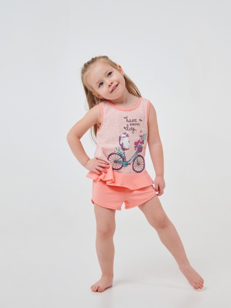 Піжама дитяча для дівчаток Smil р.116 рожевий 