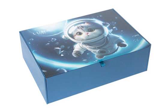 Шкатулка Kitten Space Blue 178x258x74 мм Luna