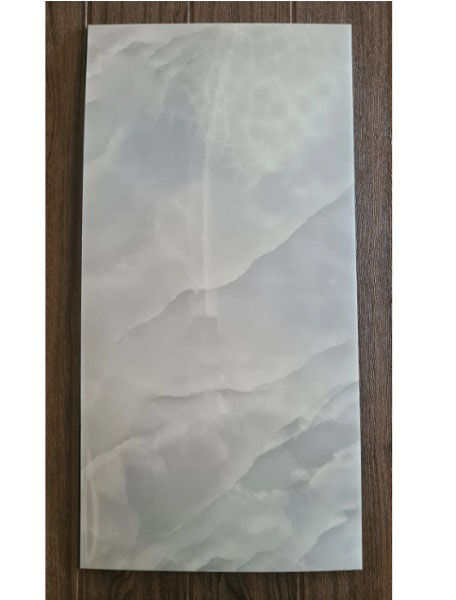 3D-панель из ПВХ самоклеящаяся HODM Серый мрамор 600x300 мм