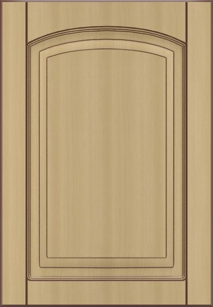 Фасад для кухні Грейд-Плюс Клен світлий патина №420 R 713x522 Вінтаж лівий