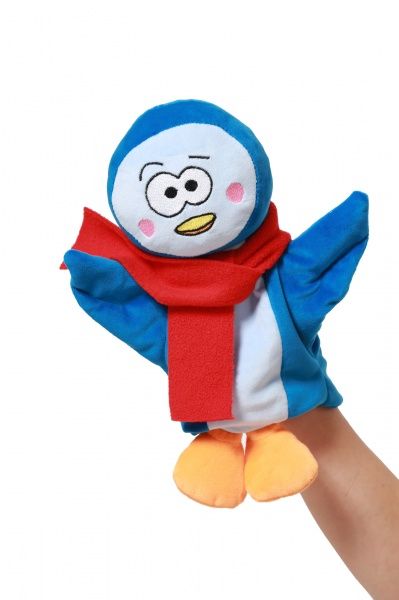Игрушка-рукавичка СЕЛЕНА Пингвинчик 32 см