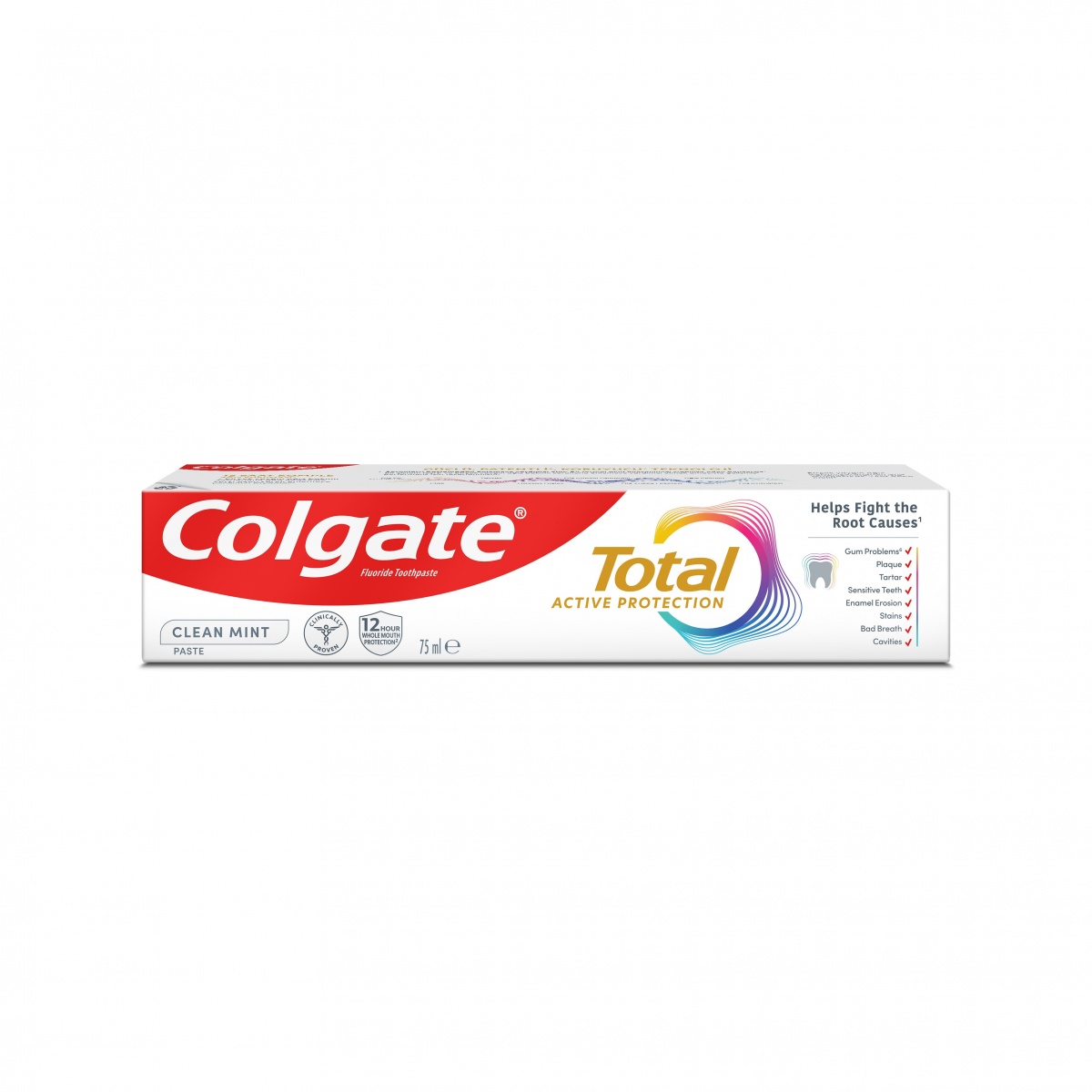 Зубна паста Colgate Total Активний захист Чиста м’ята 75 мл — фото 1