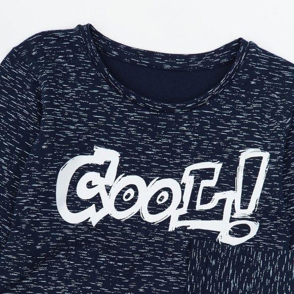 Реглан Соня Ш039 р.110 синий меланж 