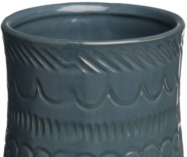 Ваза керамічна темно-сірий Guoxin d17хh49,5