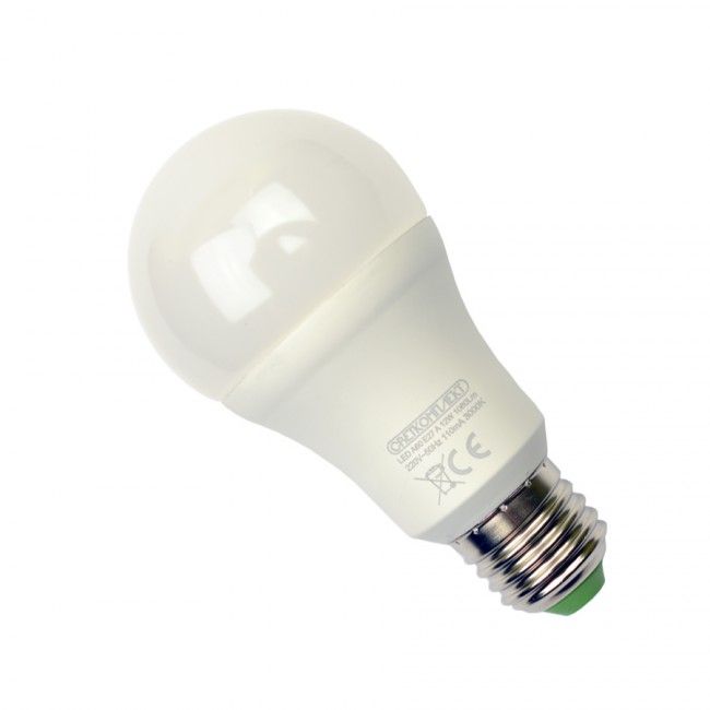 Лампа світлодіодна Светкомплект 3 шт./уп. 12 Вт A60 матова E27 220 В 3000 К 