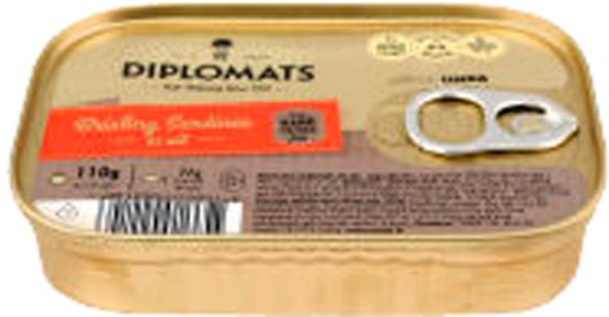 Сардини ТМ Diplomats підкопчені в олії (4750010022146) 110