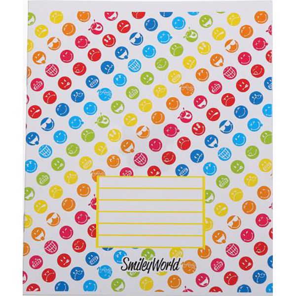 Тетрадь школьная 48 листов в клетку Smiley