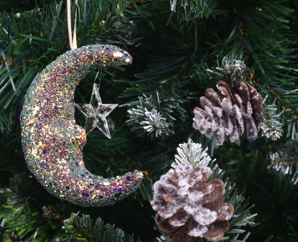 Игрушка на елку Луна YZB001770 11 см 