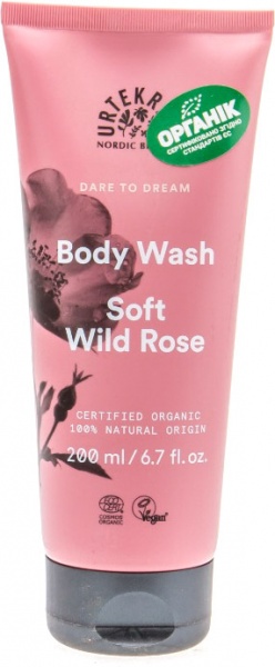 Гель для душу Urtekram Органічний дика троянда 200 мл