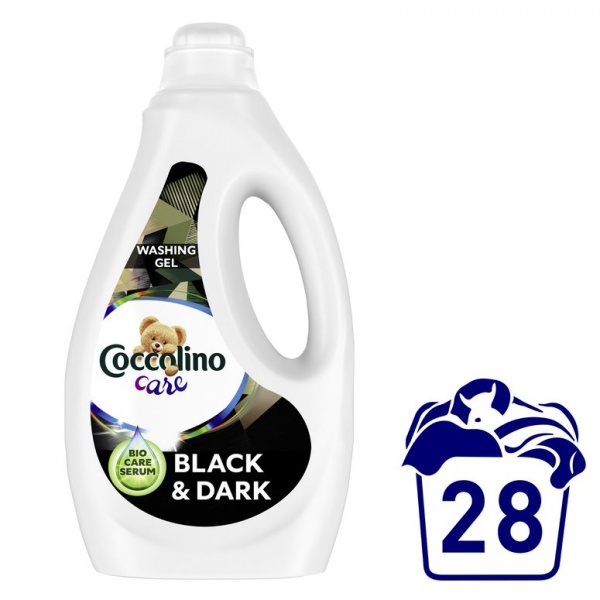 Гель для машинной и ручной стирки Coccolino Black & Dark 1,12 л 