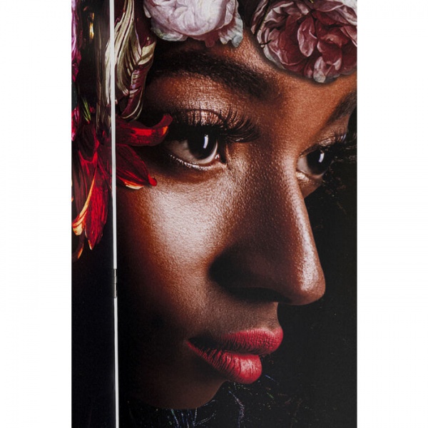 Ширма интерьерная KARE Design Flowery Shoulder vs Bunch Flowers 120х180 см 