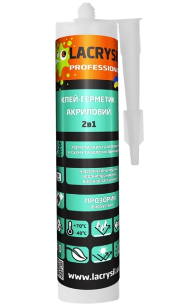 Клей-герметик LACRYSIL LACRYSIL 280 мл прозорий