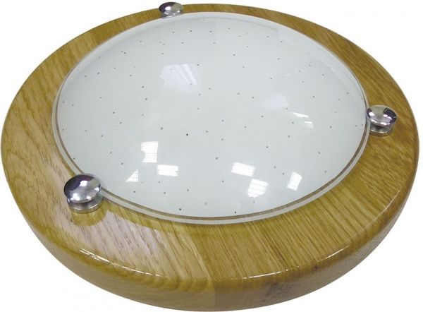 Світильник стельовий Декора НББ 32000 LED 8 Вт дуб 