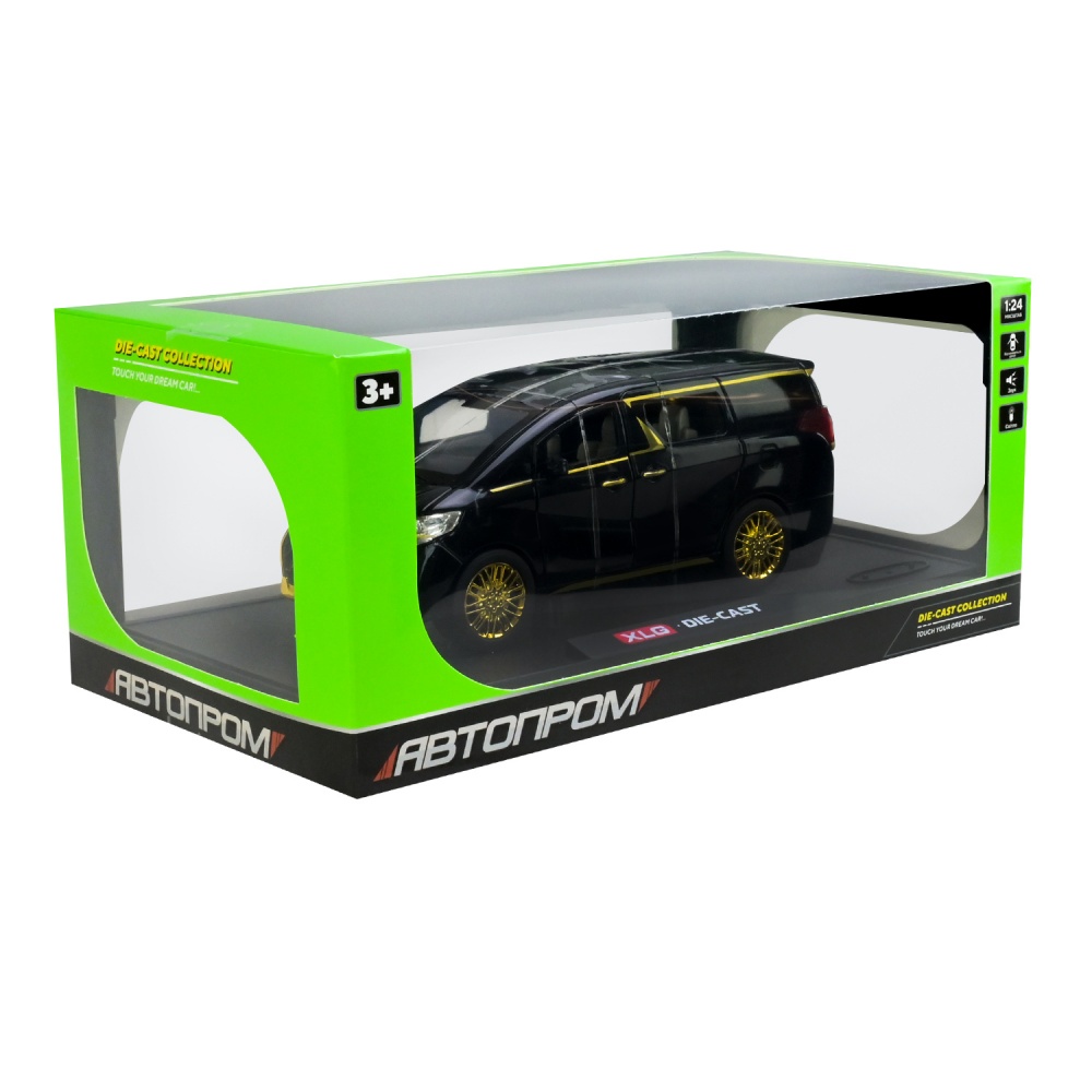 Автомобиль Автопром 1:24 с зарядной станцией AP7716