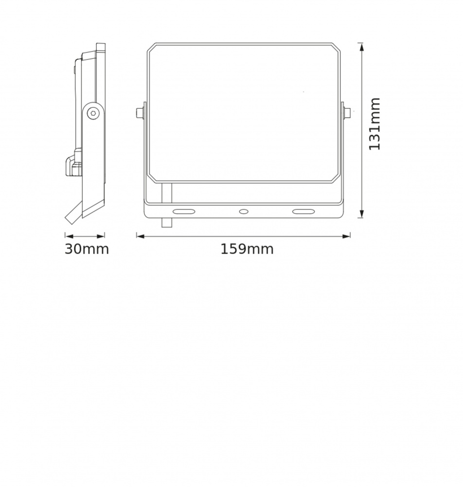 Прожектор светодиодный Osram 30 Вт IP65 черный FL LUX30W