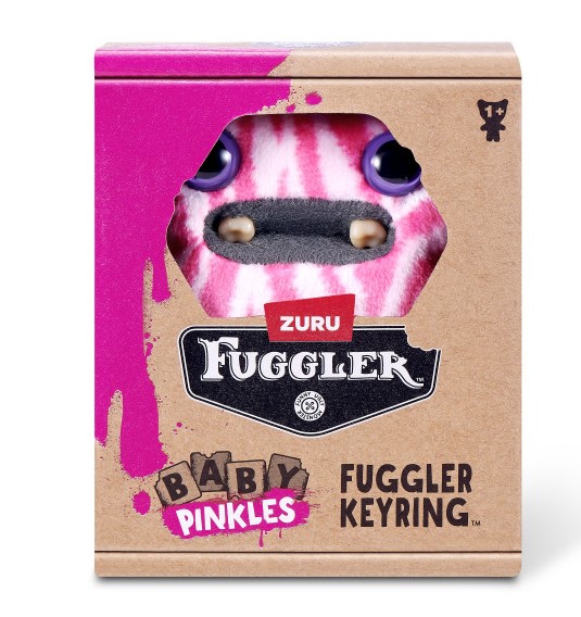 Іграшка-брелок Fuggler Бебі Смугляшко 10 см рожевий 15759A