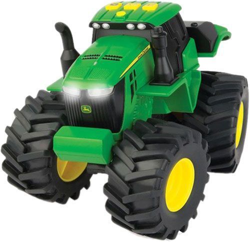 Игрушка Tomy John Deere Трактор Monster Treads со звуковыми и мировыми эффектами 46656