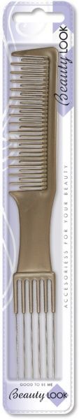 Гребінець Beauty Look двосторонній з зубцями 409789