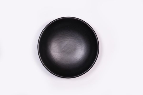 Салатник скошенный 750 мл Блек Мат Manna Ceramics