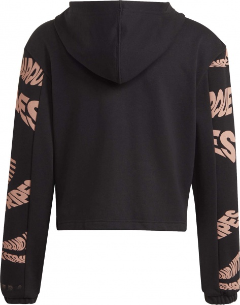 Спортивний костюм Adidas G HOODED CO TS GT6908 р. 164 чорний