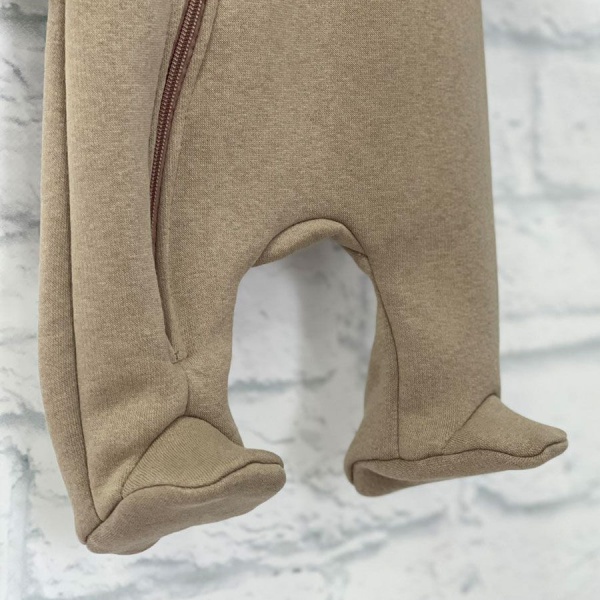 Человечек для мальчика Blanka Ушки р.68 бежевый 12875 