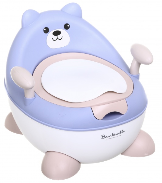 Горшок Bambinelli Медвежонок синий