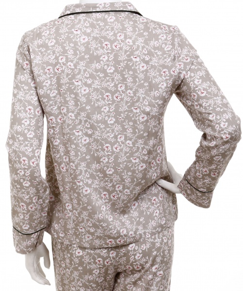 Жакет Trio женский Bize принт цветы р. S оливковый