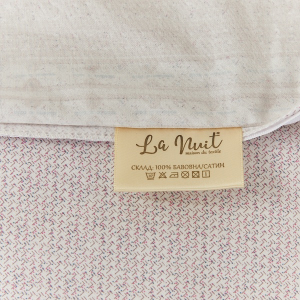 Комплект постельного белья Berta 2 розовый La Nuit 