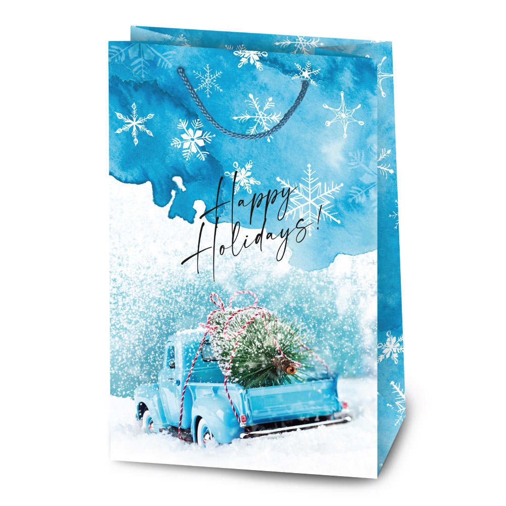 Пакет подарочный LL-1 Новый год в ассортименте