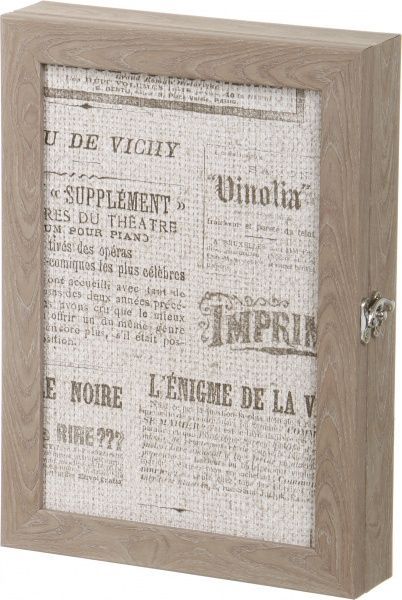 Ключниця світле дерево, на 5 гачків