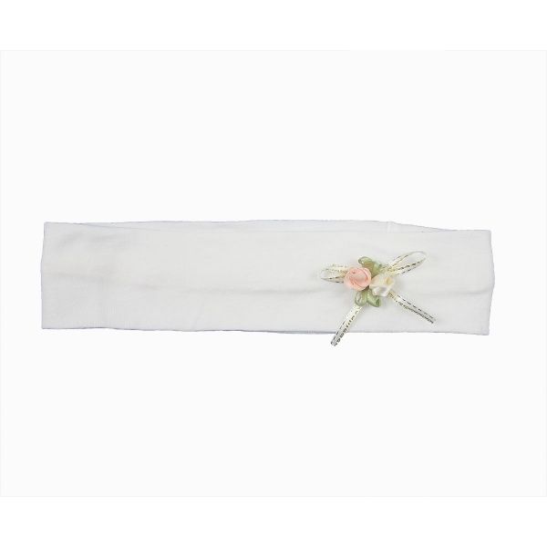 Повязка Danaya с цветком р.48-52 белый B19-130 