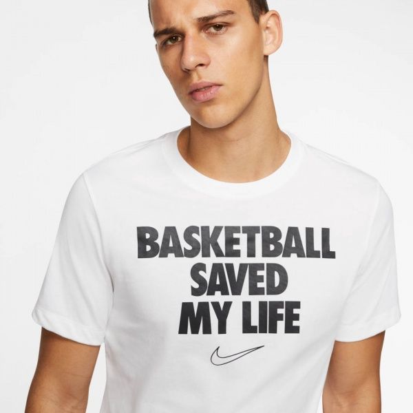 Футболка Nike M NK DRY TEE VERB MY LIFE CD1103-100 L білий