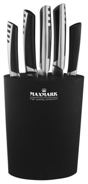 Набір ножів на підставці 6 предметів MK-K06 Maxmark