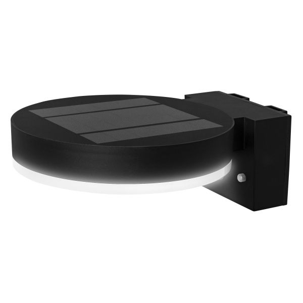 Світильник на сонячній батареї Ledvance Endura Style Solar Sensor Wall 6 Вт IP44 чорний 