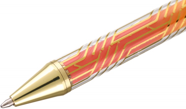 Ручка кулькова автоматична Gradient orange 