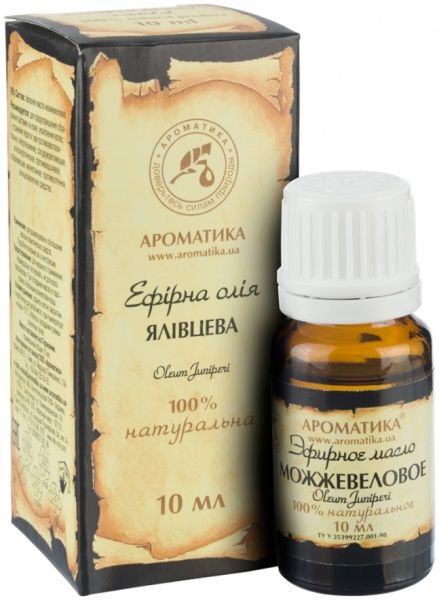 Эфирное масло Ароматика Ялівцева 10 мл 