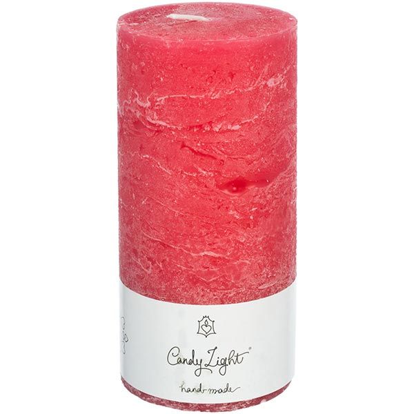 Свеча Цилиндр C-07 красная 150 мм