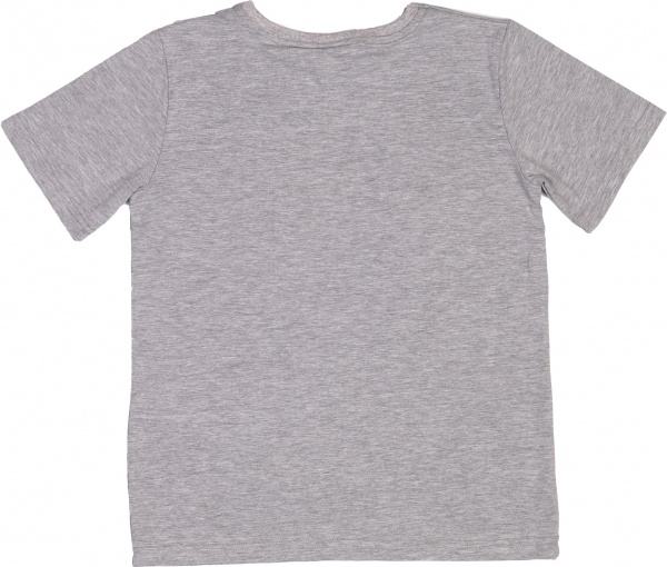 Футболка для хлопчиків Luna Kids бавовна р.164 сірий меланж 
