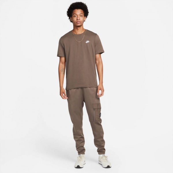 Футболка Nike M NSW CLUB TEE AR4997-004 р.2XL коричневий