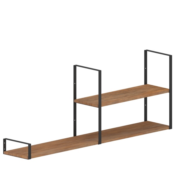 Кронштейн для полок Valore Прямоугольник двойной Loft SB-DR-21