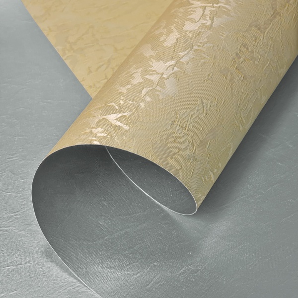 Ролета термо (blackout) Rollotex с фиксацией на струне Miracle 65x150 см бежевая 