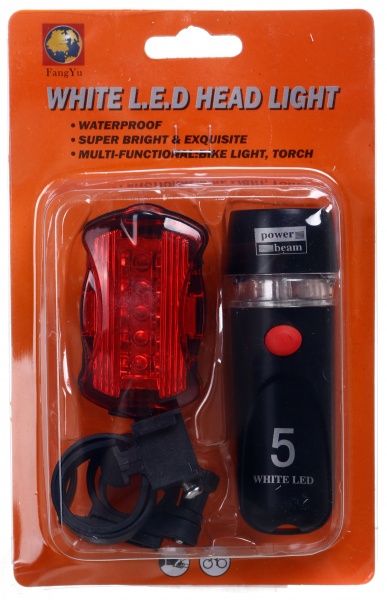 Фонарь велосипедный Feel Fit р.OS DT244