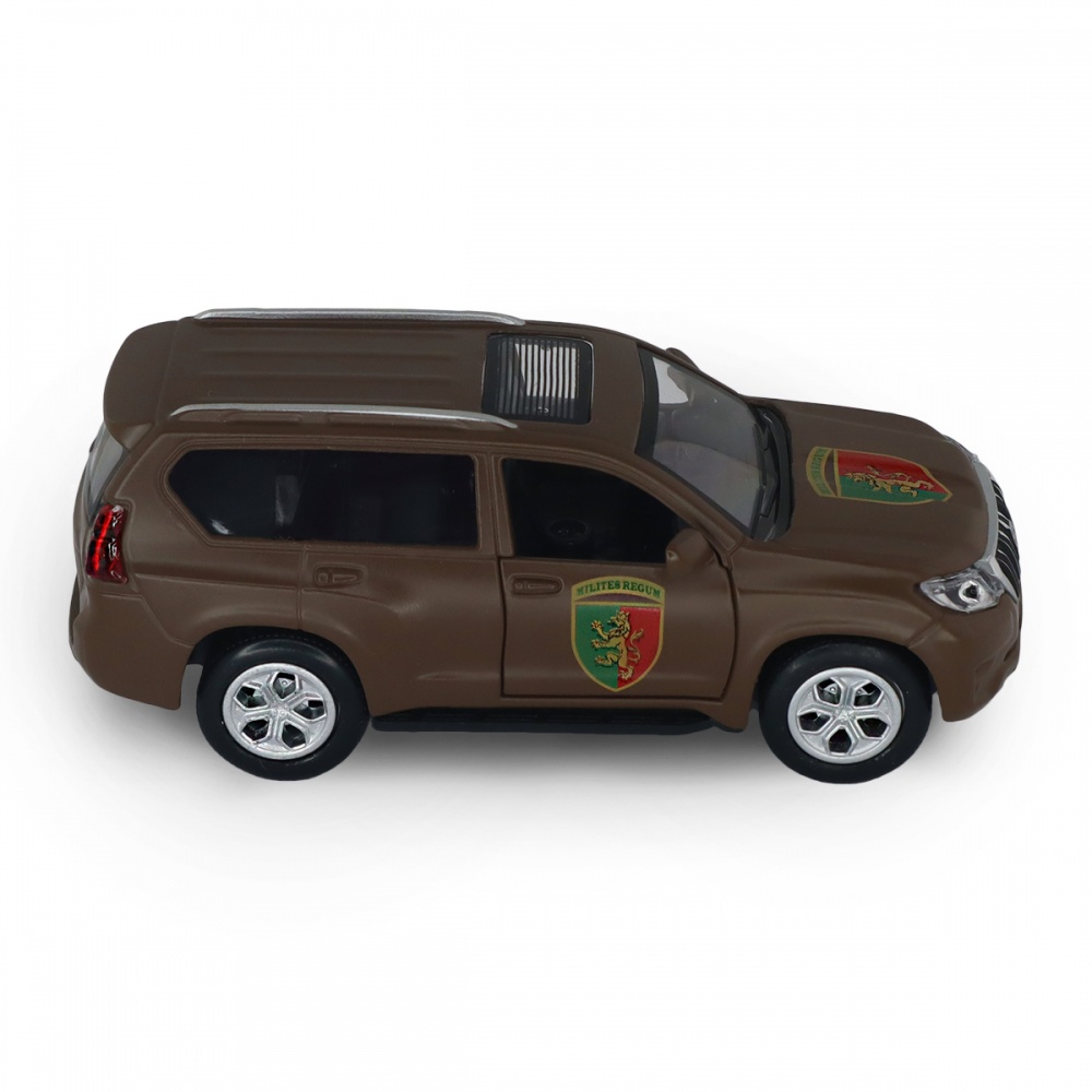 Автомодель TechnoDrive 1:32 серии Шевроны Героев Toyota Prado 24 ОМБр KM618824