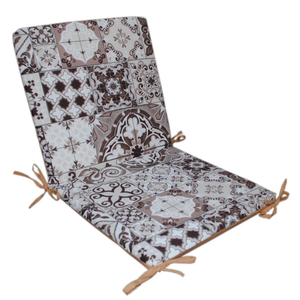 Матраc на кресло 40x80x3 см лонета Vietri Fango