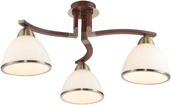 Люстра потолочная Altalusse 3xE14 античная бронза INL-9287C-03