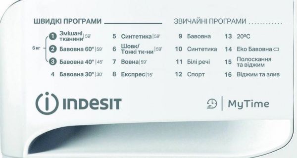Пральна машина Indesit OMTWSE 61051 WK UA