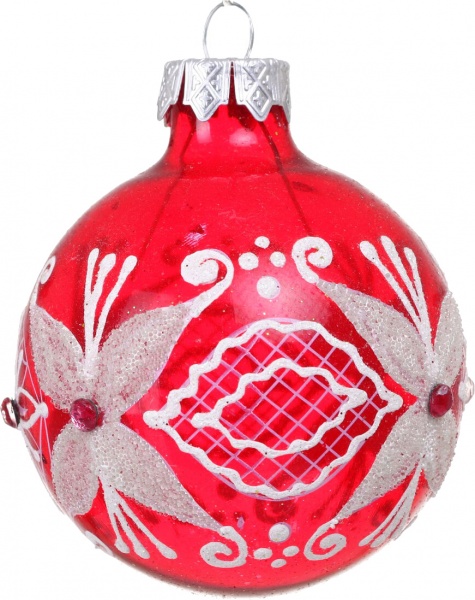 Шар новогодний Декор-престиж d 60 мм в ассортименте